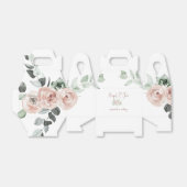 Blush Floral Eucalyptus Wedding Bedankdoosjes (Uitgevouwen)