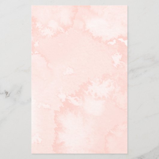 Blush Floral Gold Bridal Word Scramble Game Flyer (Achterkant)