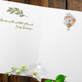 Blush Floral Heart with Baroque Plaster Texture Kaart