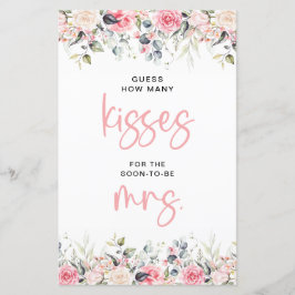 Blush Floral | Hoeveel kussens voor het spel