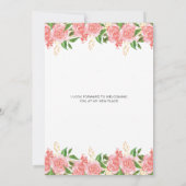  Blush Floral Key die ik heb verplaatst Aankondiging (Achterkant)