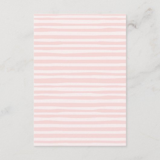 Blush Floral krans Monogram Bourgondië bruiloft Informatiekaartje (Achterkant)