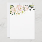 Blush Floral Mockup Kaart (Voorkant)