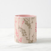 Blush Floral Pattern Mok (Midden)