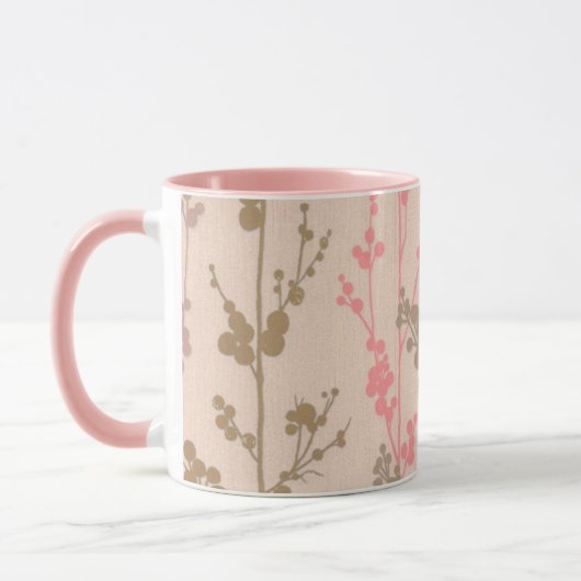 Blush Floral Pattern Mok (Links)