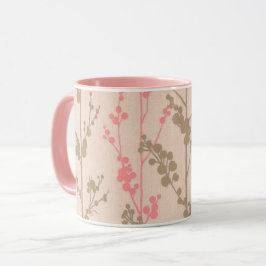 Blush Floral Pattern Mok