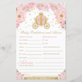 Blush Floral Princess Baby Predictions and Advice (Voorkant)