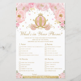 Blush Floral Princess Wat zit er in je telefoonspe