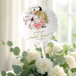 Blush Floral Pumpkin Herfst Vrijgezellenfeest Ballon<br><div class="desc">Delicate waterverf florale herfst vrijgezellenfeesten ballon. Eenvoudig te personaliseren met uw gegevens. Neem contact met mij op via chat als je vragen hebt over het kunstwerk of maatwerk nodig hebt. LET OP: Voor hulp bij bestellingen,  verzending,  productinformatie,  enz.,  neem direct contact op met Zazzle Customer Care https://help.zazzle.com/hc/en-us/articles/221463567-How-Do-I-Contact-Zazzle-Customer-Support-.</div>