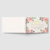 Blush Floral Quinceanera gastenboek (Volledig)