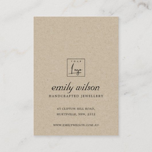 BLUSH FLORAL SISTER GIFT KETTING DISPLAY CARD PLAATSKAARTJE (Achterkant)