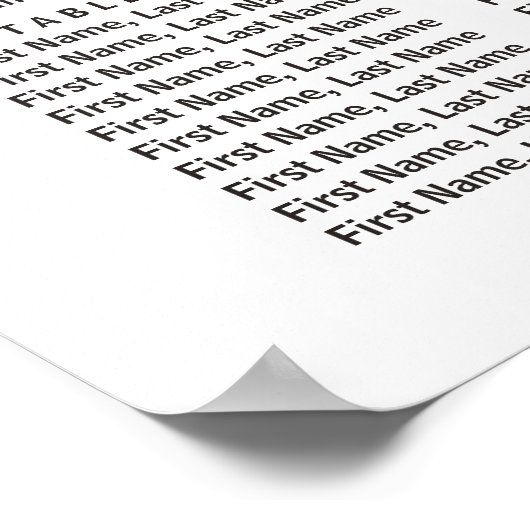 Blush Floral Table Wedding Seating Chart Poster (Hoek)