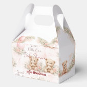 blush floral teddy bear pink bedankdoosjes (Voorkant)