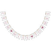 Blush Floral Vrijgezellenfeest Banner (Alle)