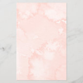 Blush Floral Vrijgezellenfeest Hij zei dat ze Game Flyer (Achterkant)