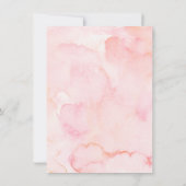 Blush Florals | Foto van Birthday Thank You Card Bedankkaart (Achterkant)