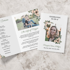 Blush Florals Foto's die het leven vieren Programma