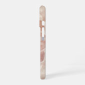 Blush flow petals iPhone 16 hoesje (Linkerkant)