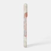 Blush flow petals iPhone 16 hoesje (Rechterkant)