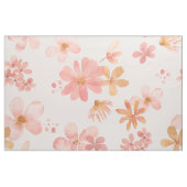 Blush Flowers Fabric Stof (Fat Quarter)