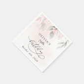 Blush Flowers, Pink Flowers, Boho, Birthday Servet (Hoek)