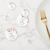 Blush Flowers, Pink Flowers, Greenery, Birthday Confetti (Groep)