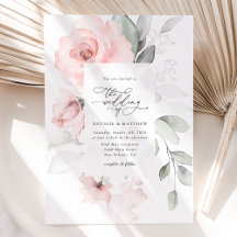 Blush Flowers, Roze Flowers, Greenery, Wedding