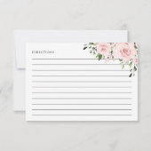 Blush Flowers, Roze Flowers, Vrijgezellenfeest Rec (Achterkant)