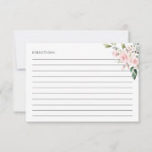 Blush Flowers, Roze Flowers, Vrijgezellenfeest Rec (Achterkant)