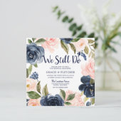 Blush Flowers van de marine, die we nog steeds ter Kaart (Staand voorkant)