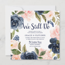 Blush Flowers van de marine, die we nog steeds ter Kaart