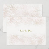 Blush Flush Bewaar De Datum Save The Date (Voorkant / Achterkant)