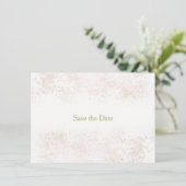 Blush Flush Bewaar De Datum Save The Date (Staand voorkant)