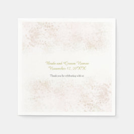 Blush Flush Elegante Trouw Servetten