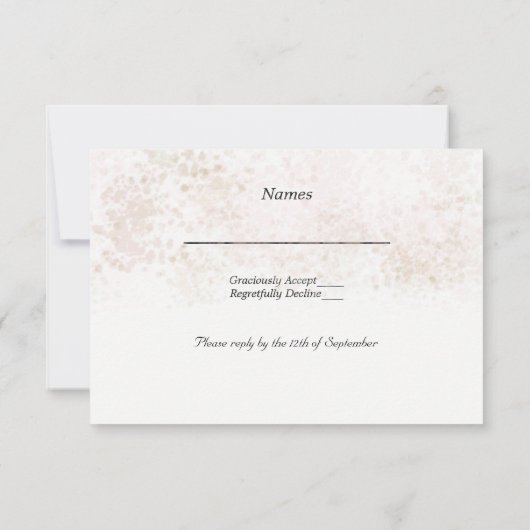 Blush Flush RSVP (Achterkant)