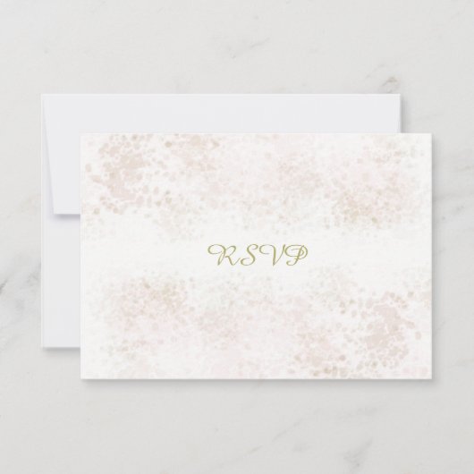 Blush Flush RSVP Kaartje (Voorkant)
