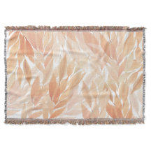 Blush Foliage Waterverf Terracotta