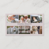 Blush Fotocollage Fotograaf / fotografie Visitekaartje (Voorkant)