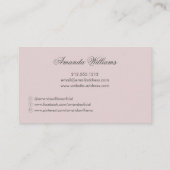 Blush Fotocollage Fotograaf / fotografie Visitekaartje (Achterkant)
