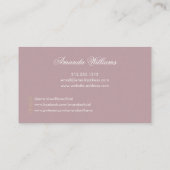 Blush Fotocollage Fotograaf / fotografie Visitekaartje (Achterkant)