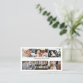 Blush Fotocollage Fotograaf / fotografie Visitekaartje (Staand voorkant)