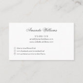 Blush Fotocollage Fotograaf / fotografie Visitekaartje (Achterkant)