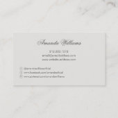 Blush Fotocollage Fotograaf / fotografie Visitekaartje (Achterkant)