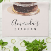 BLUSH FRUIT CAKE PATISSERIE CUPCAKE CHEF BAKERY THEEDOEK (Gevouwen)