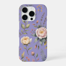Blush Garden Roses iPhone 16 Pro Hoesje