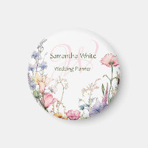 Blush Garden Watercolor Gepersonaliseerd