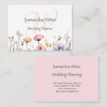 Blush Garden Watercolor Personalized Stationery