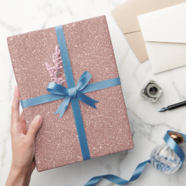 Blush Geometrisch Patroon Feestje Cadeaupapier
