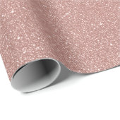 Blush Geometrisch Patroon Feestje Cadeaupapier (Rol Hoek)