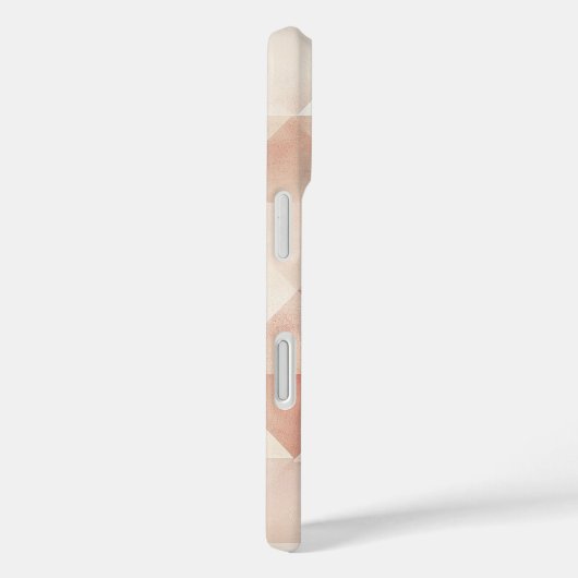 Blush Geometry Fade Case-Mate iPhone Case (Achterkant / Rechts)